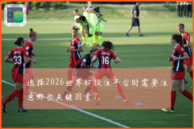 选择2026世界杯投注平台时需要注意哪些关键因素？