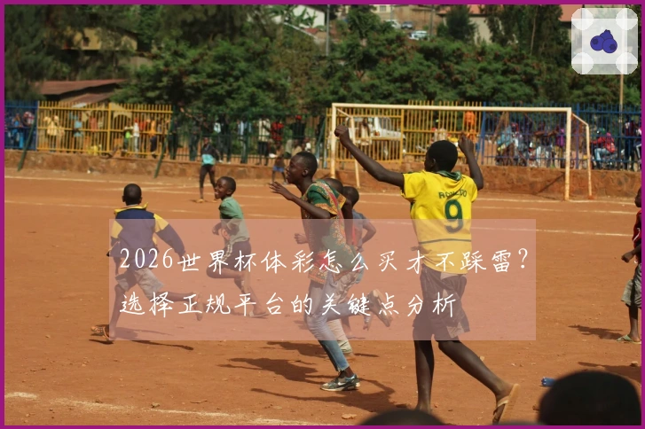2026世界杯体彩怎么买才不踩雷？选择正规平台的关键点分析